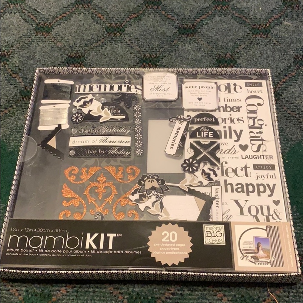 90 piece album box kit